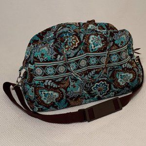 Vera Bradley Weekender Bag in Java Blue Paisley